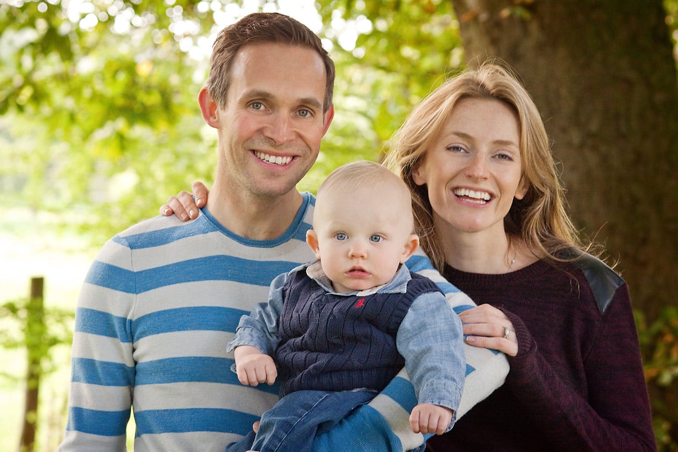 A family - from a family photoshoot in the Cotswolds